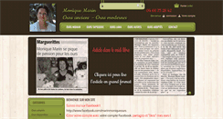 Desktop Screenshot of moniquemarin.com